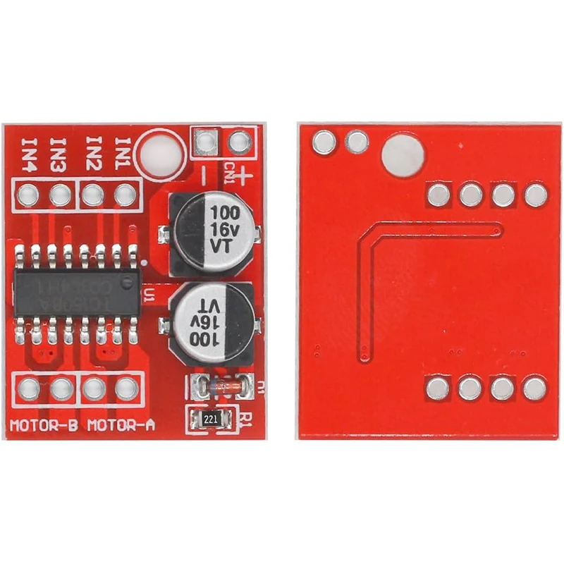 L298N โมดูลบอร์ด L298N stepper มอเตอร์สมาร์ทรถหุ่นยนต์ breadboard peltier High Power L298 DC Motor Driver สําหรับ arduino