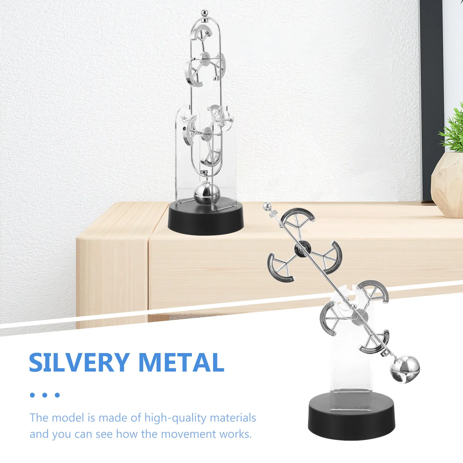 

1 шт. Астрономический гироскоп-декор: креативное устройство вечного движения для украшения стола, тематика космоса, образовательный подарок