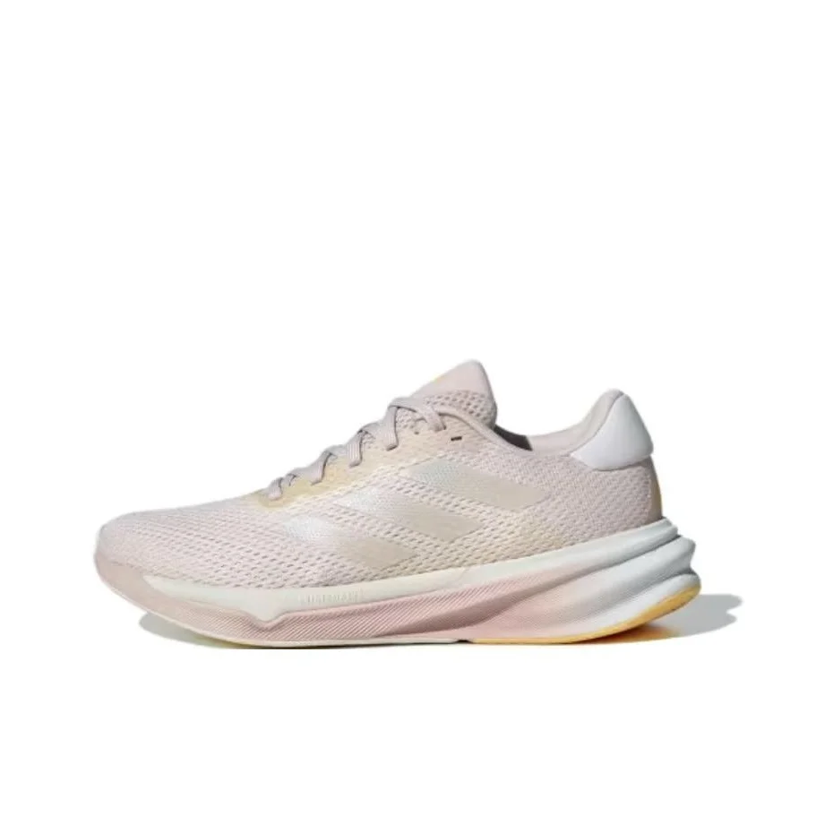 Adidas SUPERNOVA STRIDE Running Shoes Women's Low Top Light Pink IE4624