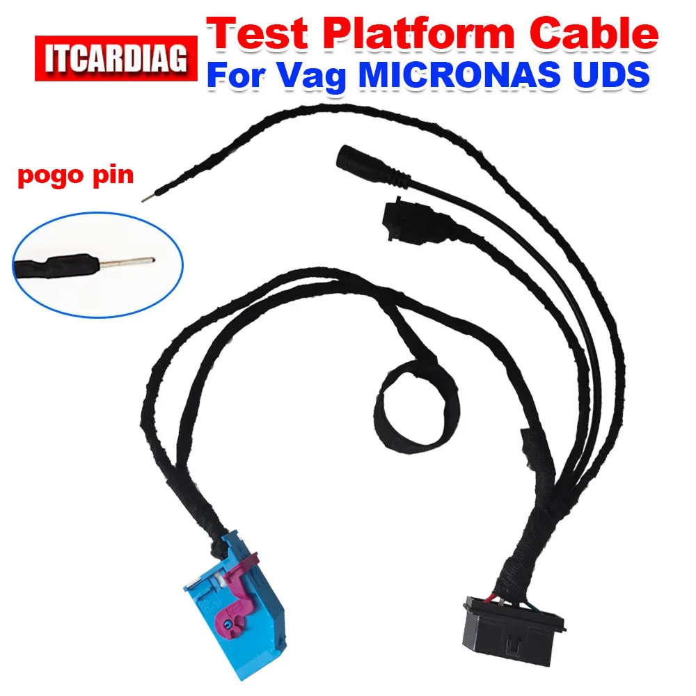 Test Platform Cable with Pogo Pin for Vag for Volkswagen /Skoda /Seat MICRONAS UDS Dashboard Test Platform Cable Work with VVDI