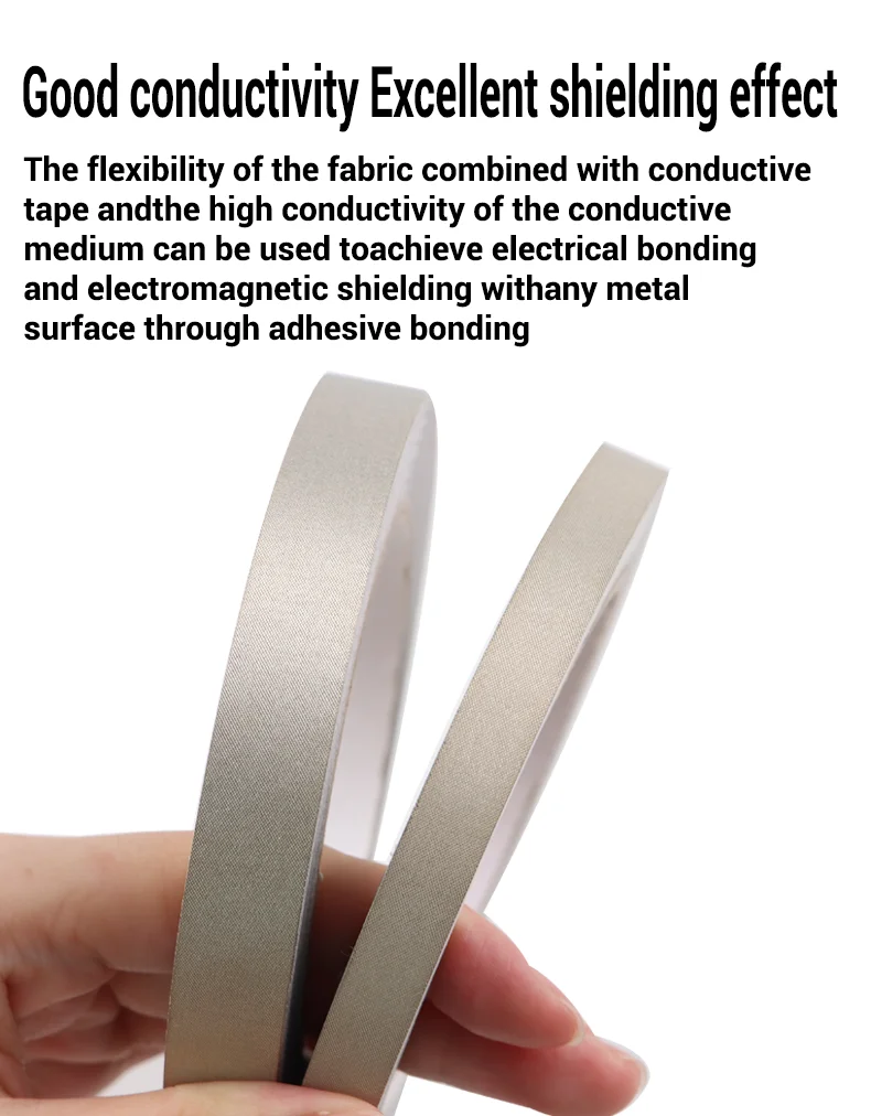 Leitfähiges Klebeband Abschirmband Anti-Interferenz Elektromagnetische Wellen Schutzband für Schlüssel und Fernbedienungen – Detail 6