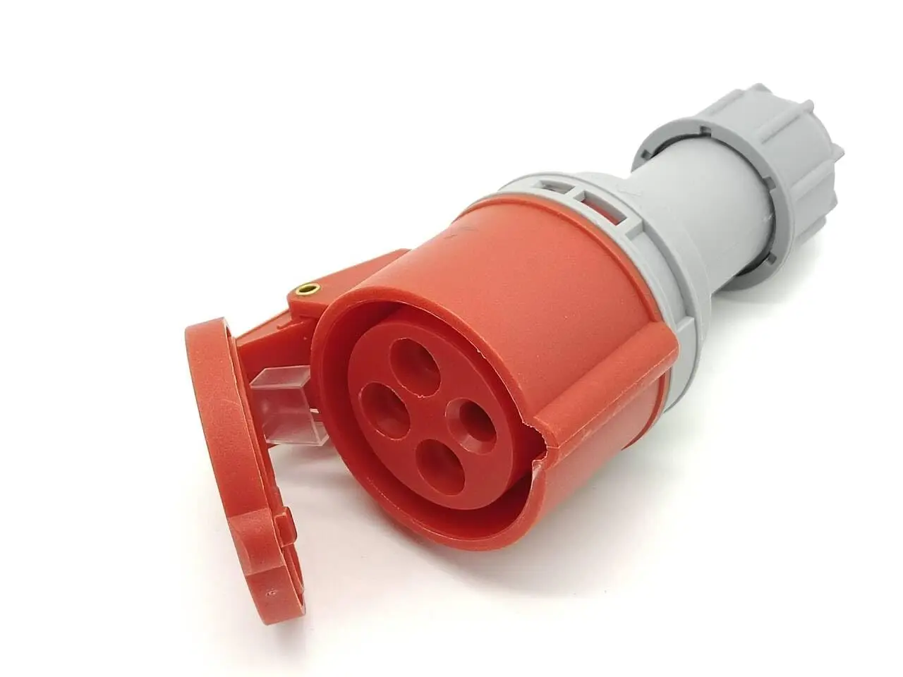 IEC 60309 Socket-Outlet 16A 4pin 380V-415V 50/60Hz 4P 6h 3P+E IP44 CEE Zócalo de Línea Industrial