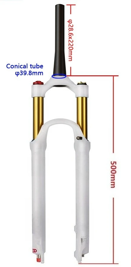32 tube mountain bike air fork 26 27.5 29 inch bicycle front fork shock absorber