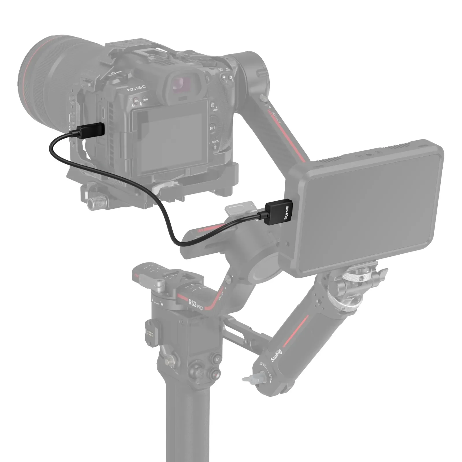 SmallRig Ultra sottile ad alta velocità 4K Micro/Mini HDMI A cavo HDMI completo da C A A A /D A 35cm 55cm per Sony Nikon Canon