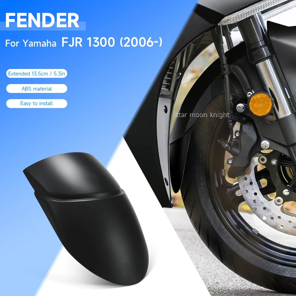 

FJR 1300 Motrocycle Mudguards Front Fender Extension Cover For Yamaha FJR 1300 2006- Splash Protection Cover Modification