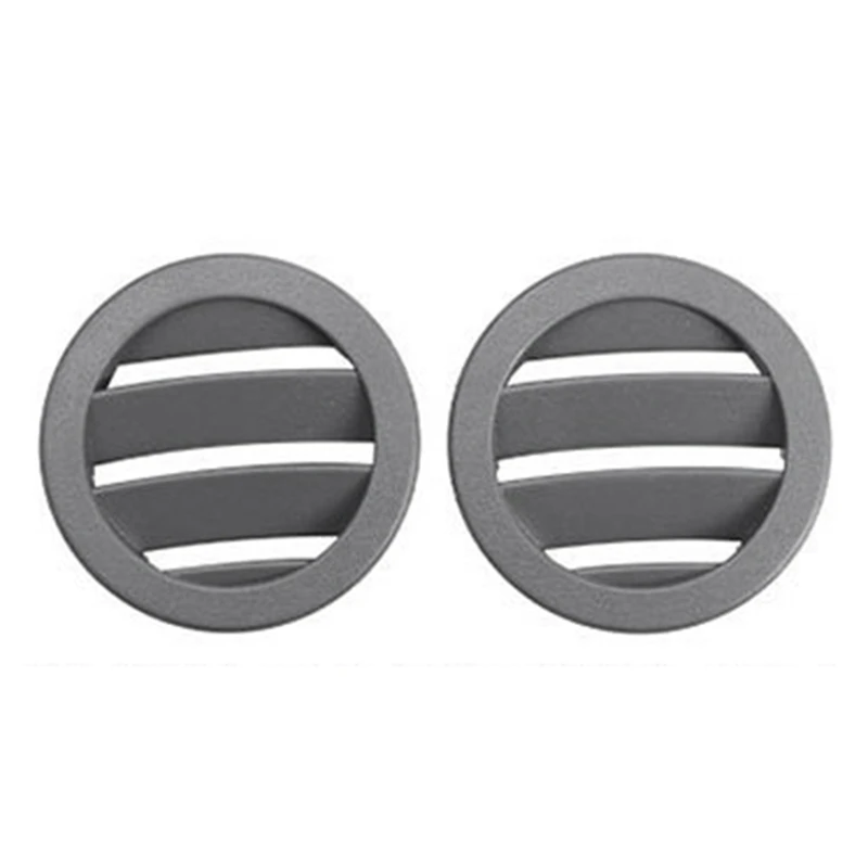 2PCS Gray LH RH Side Dash Air Outlet AC Vent Grill Panel Cover Accessories For Mercedes Benz E-Class W212 E300 2009-2015