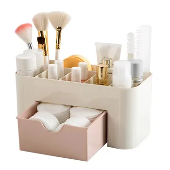 Nails Art Plastic Organizer Container Gel Polish Remover Cleaning Cotton Pad Swab Box Storage Case Decoration Accessories Tool 1