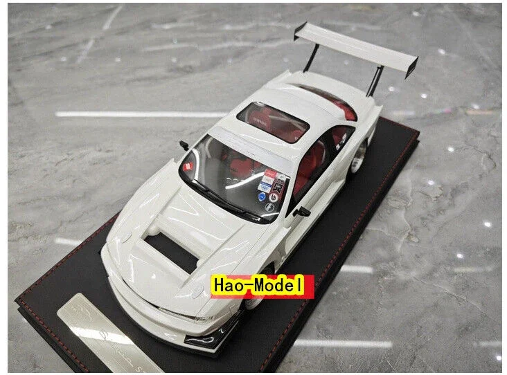 1/18 For YM Silvia S14 Limited Resin Model Car Alloy Diecast Kids Toys Boys Birthday Gifts Hobby Display Collection Ornaments