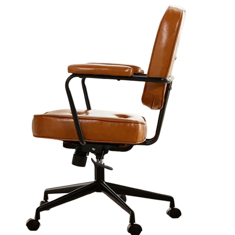 Leather Swivel Office Chairs Bedroom Back Support Gaming Design Office Chairs Ergonomic Floor Cadeira De Gamer Home Furniture