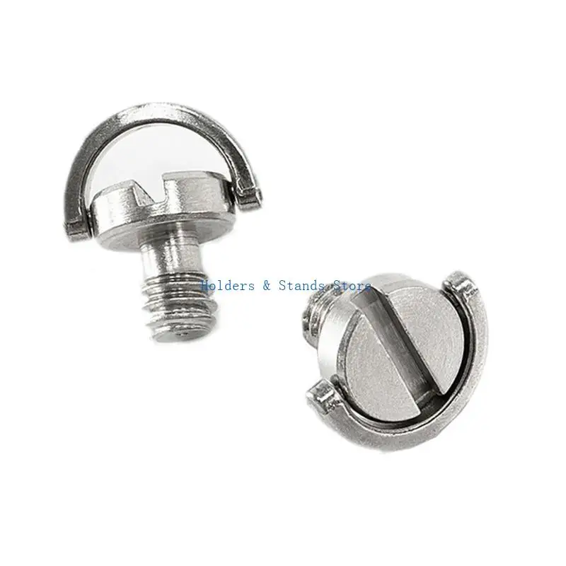 Y4ue pack из 2 винтов с нержавеющей стали D кольцами для камер DSLR и штатива