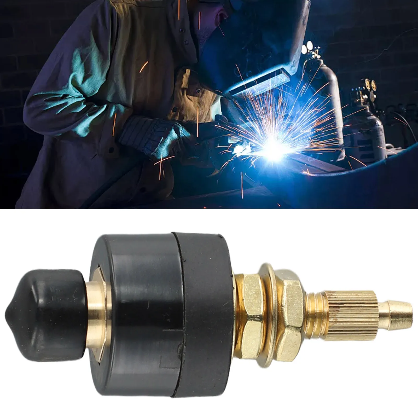 Qqqq TIG Welding Connector Gas Electric Quick Connector MIG TIG Welder Torch For Welding Equipment & Accessories 111 Stainless - Image 4