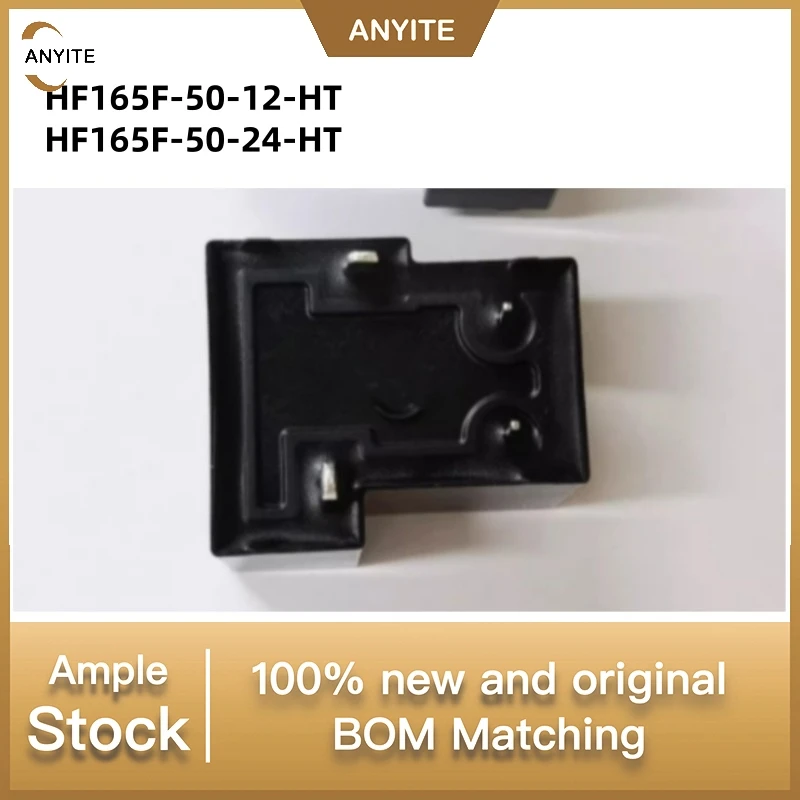 5Pcs/LOT   NEW    HF165F-50-12-HT   HF165F-50-24-HT  50A 4PINS
