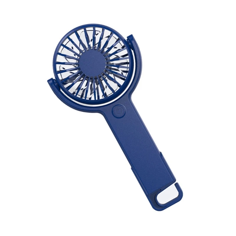 Portable Handheld Fan with Foldable Hook Handheld Fan 1200mah 5 Speed Fan Dropshipping