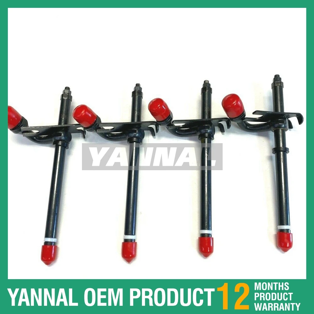 케이스 580C 연료 인젝터용 1년 보증 20671 20673 22365 20674 18054 4개 세트