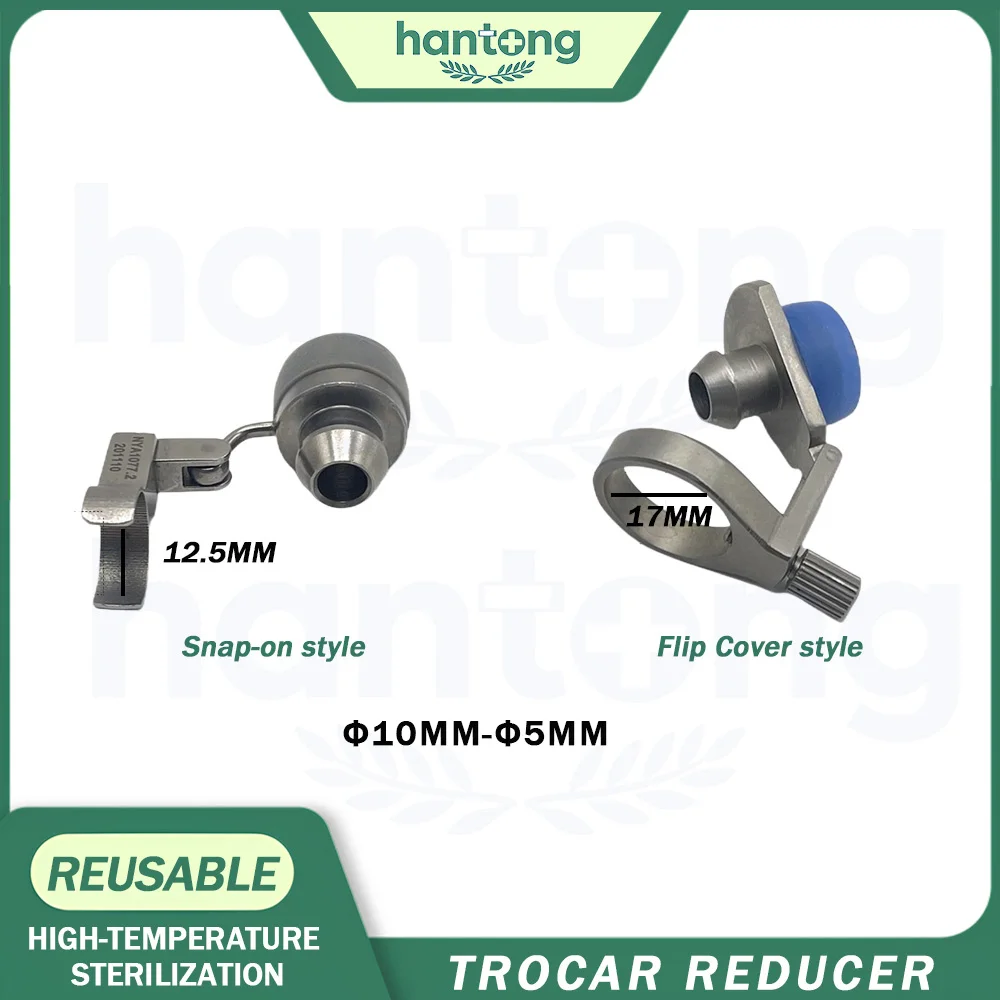 Reusable Laparoscopic Trocar Converter Short and Long Tubular Trocar Reducer Steel Material Laparoscopy Surgical Trocar Adapter