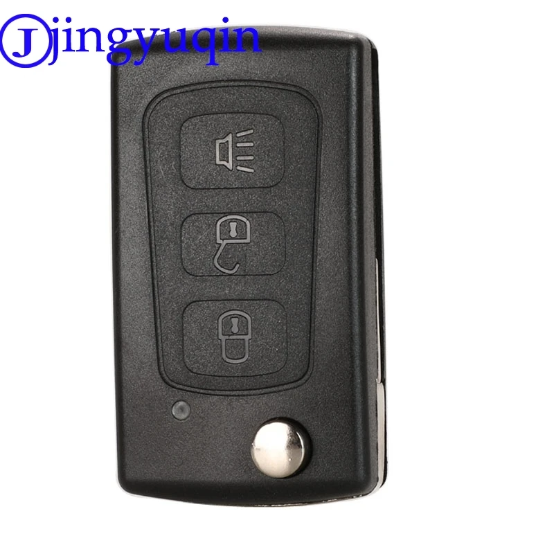 jingyuqin Flip Folding Remote Car Key Cover Shell For Great Wall Hover Haval H3 H5 Keyless Entry Fob Key Cover