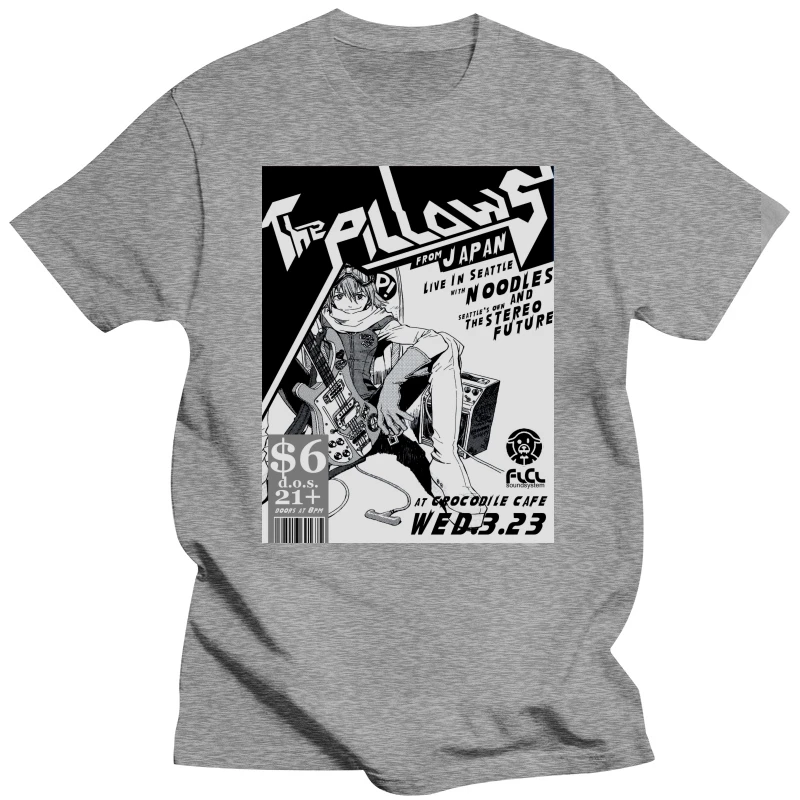 FLCL The Pillows Live DMN t-Shirt bl Black