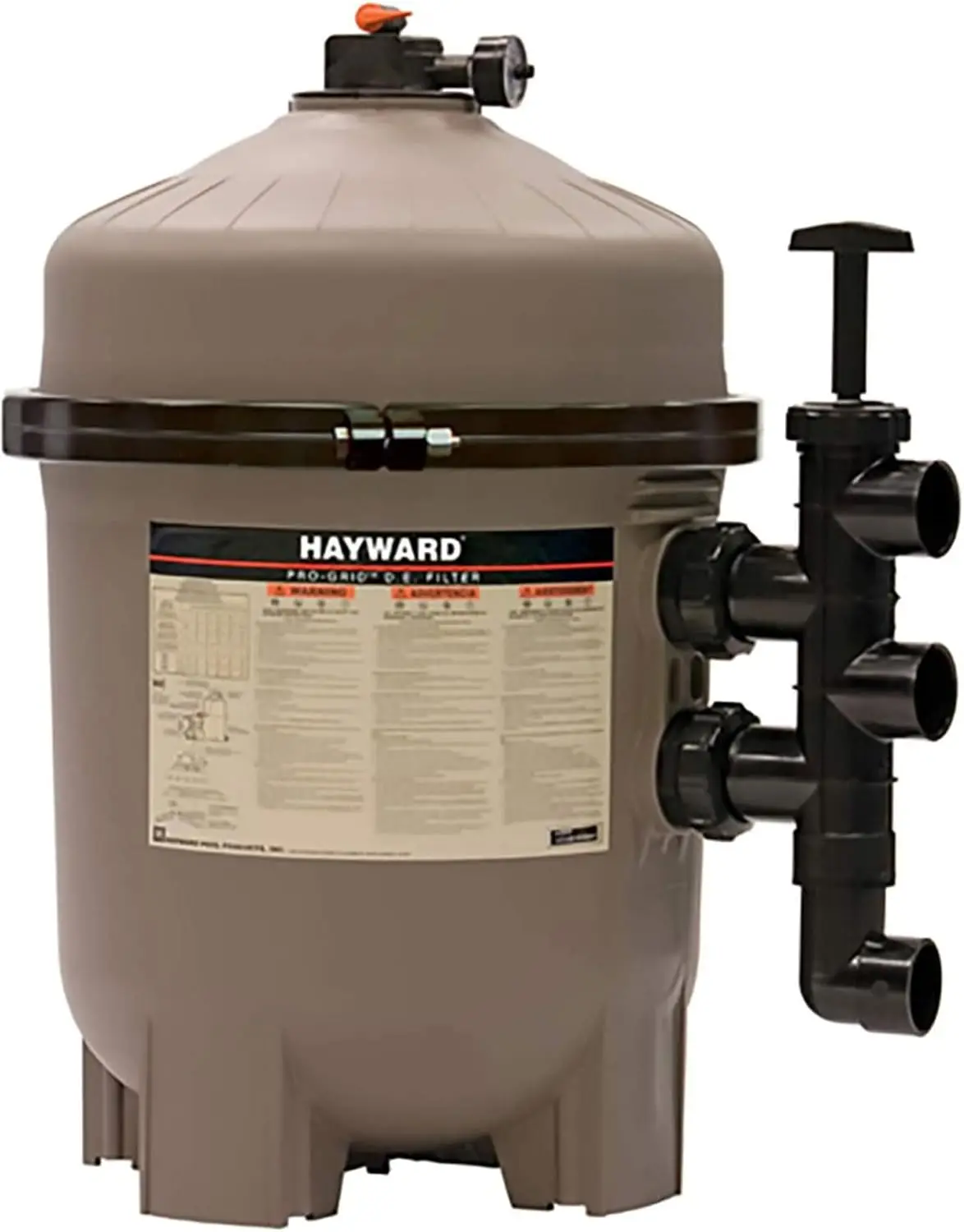 

Hayward W3DE6020 ProGrid Diatomaceous Earth DE Pool Filter for In-Ground Pools, 60 Sq. Ft.