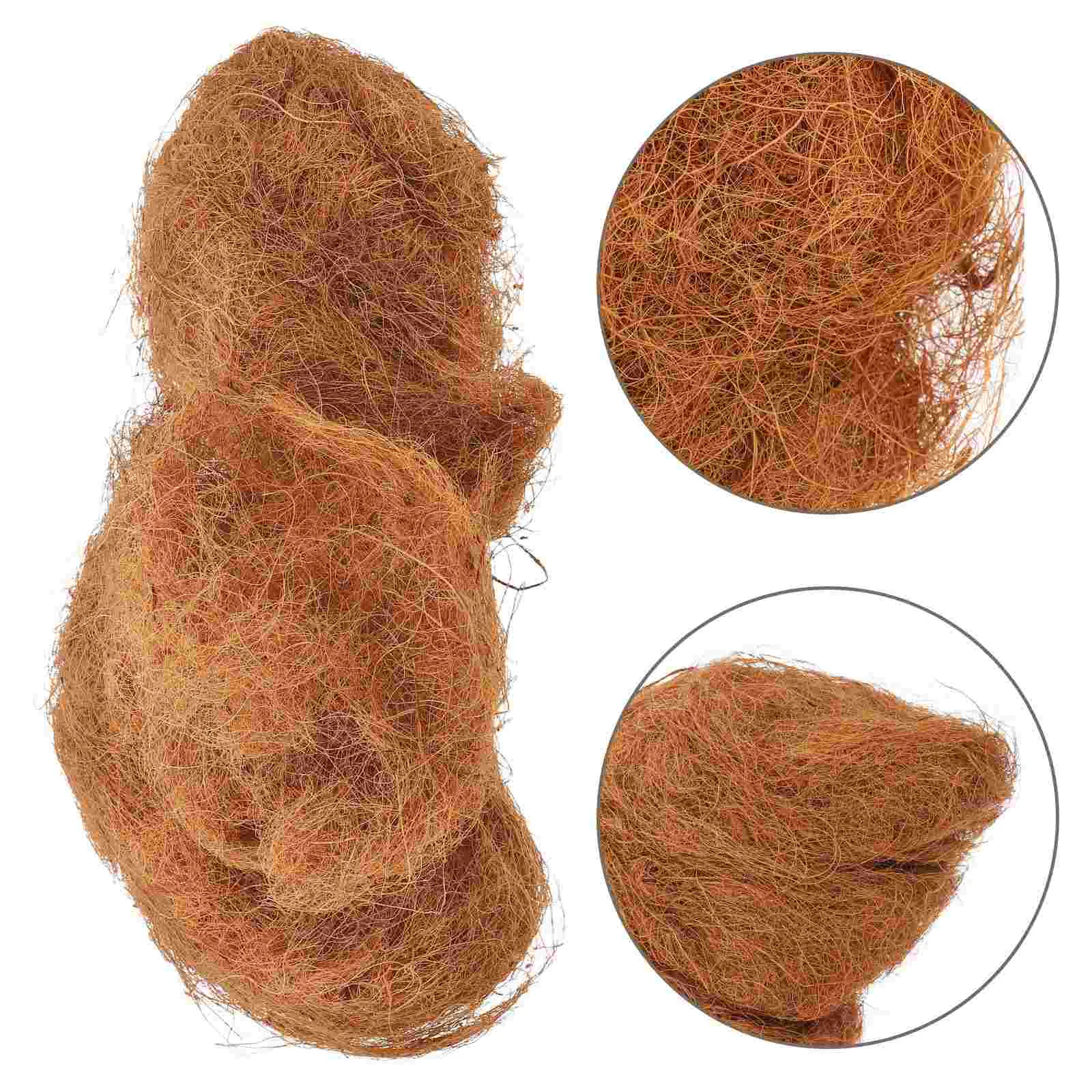 

Coconut Mulch Cover Pot Coir Mat Flowerpot for Garden Frost Breathable Water Permeable Biodegradable Inhibiting