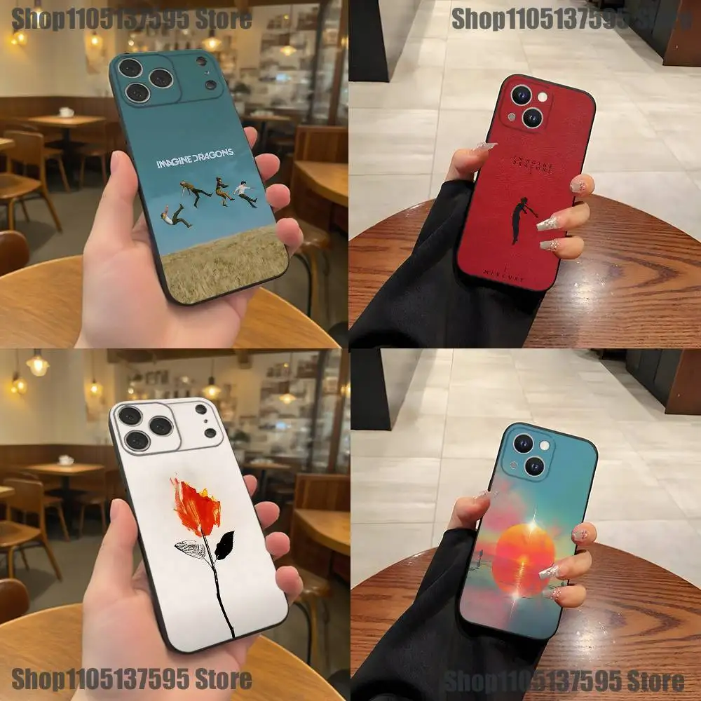 

Hot I-Imagine Dragons Loom Band Phone Case For iPhone 17,16,15,14,13,12,11,Pro,XS,Max,XR,Plus,E,SE4,Mini Black Soft Cover