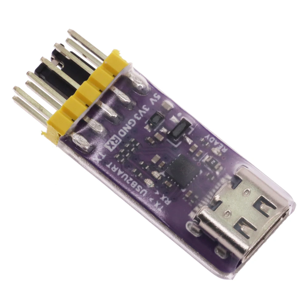 USB To Serial Port Module 6Mbps 5V/3.3V TTL CH343P Debugging Burning And Downloading Type-C Switch Instead CH340