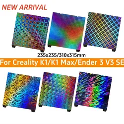 2024 New Creality K1 Max Build Plate K1C Bed Creality k1 Build Plate PEO PEI Sheet 235x235 310x315 Ender 3 S1 Ender 3 V3 Se Bed