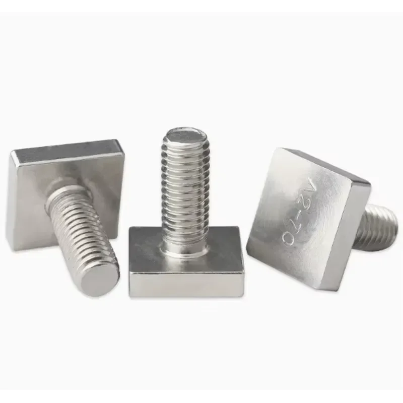 304 Stainless Steel Square Head Bolt / Square Head Screw