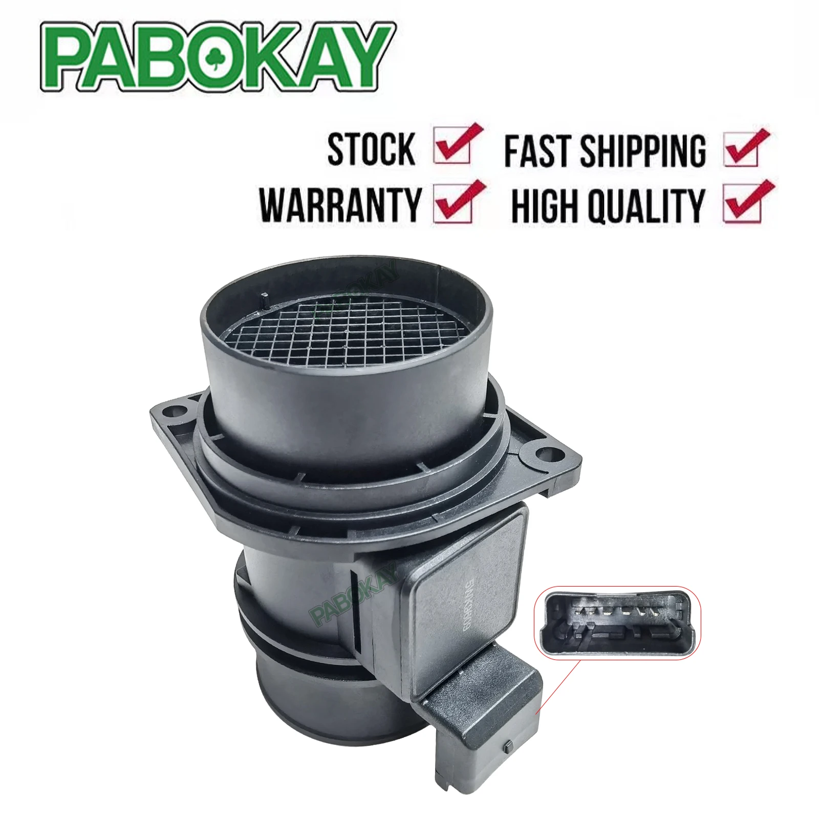 

MASS AIR FLOW METER SENSOR FOR RENAULT LAGUNA ESPACE MASTER VAUXHALL MOVANO 7700314057 7700314669 8200235277 5WK9609 5WK9609Z