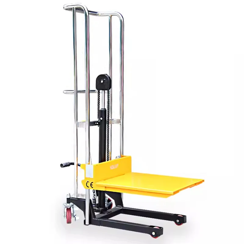 PS0485 Manual Hydraulic Pallet Jack, Hand-Pushed Forklift, Auxiliary Trolley, Lightweight Multi-Purpose Platform Car(Customized)