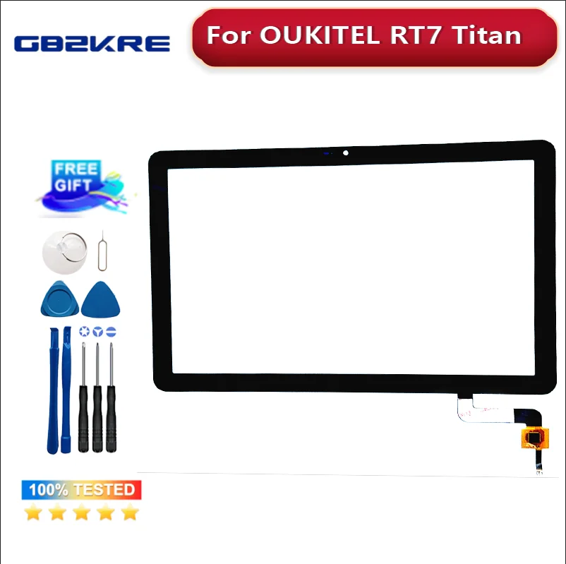 

Original Touch screen glass for Oukitel RT7 TITAN Android 13 Rugged Tablet PC 10.1" glass touch screen Replacement