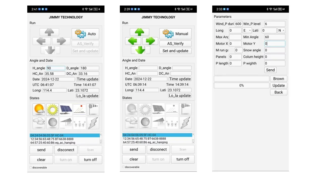 TLF Solar Mounting System Solar Tracker System Controller Smart Intelligietn Automatic Dual-axis Solar Tracking System Controlle