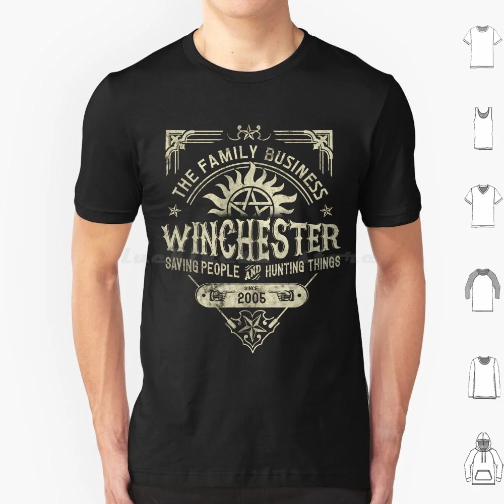 A Very Winchester Bussines T Shirt Men Women Kids 6Xl Supernatural Winchester Brothers Sam Dean Demons Men Of Letters Family