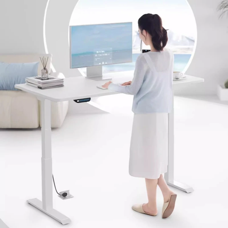 

Intelligent lifting table Home office Solid wood desk Electric lifting table Computer desk