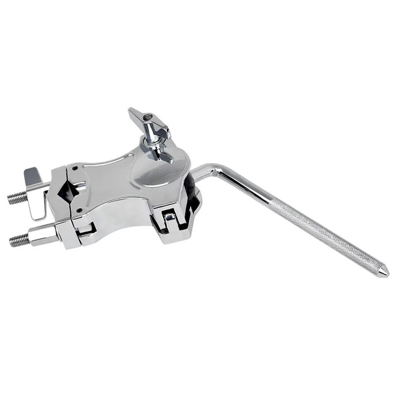 

YHVC-Drum Clamp Metal Drum Stand Extension Clip Rod Connecting Bracket Clip Percussion Drum Accessories Instruments