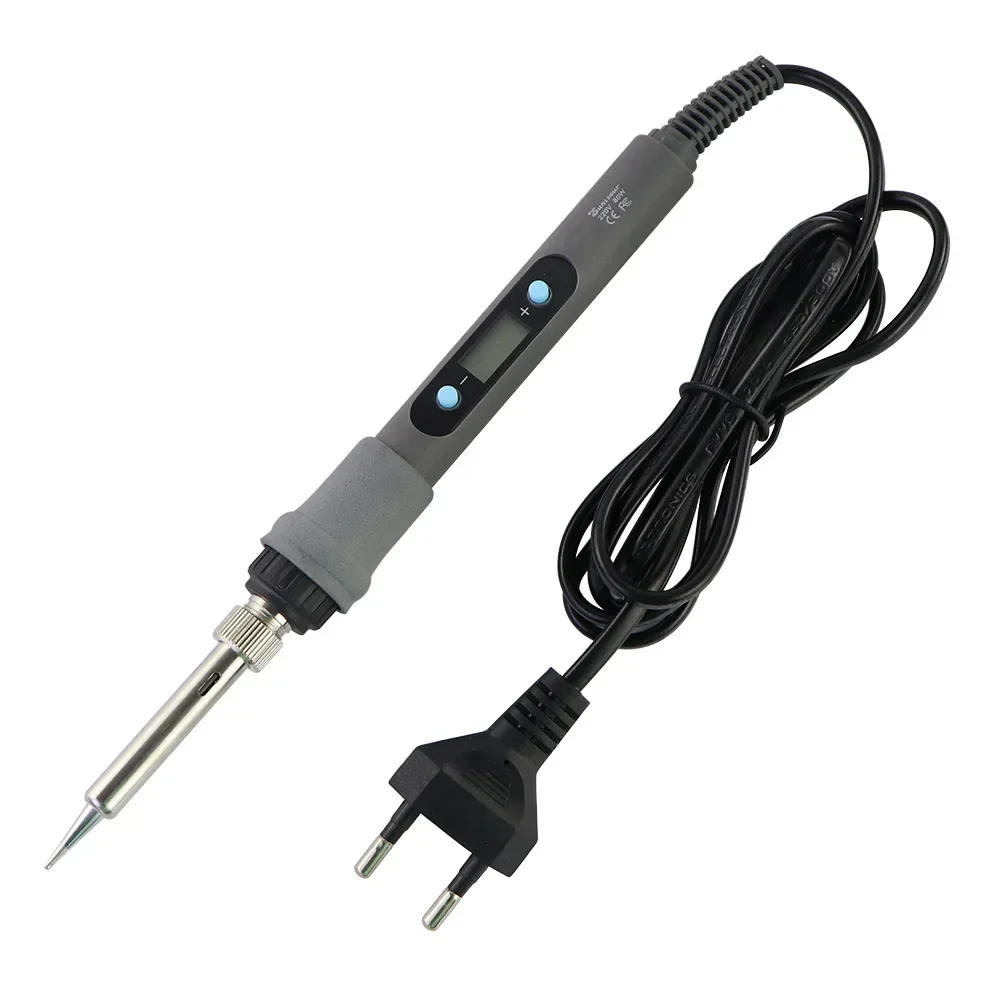 

60W/80W Electric Soldering Iron Adjustable Temperature Digital Display Electronic Welding Repair Tools With Solder Tin Iron Tips