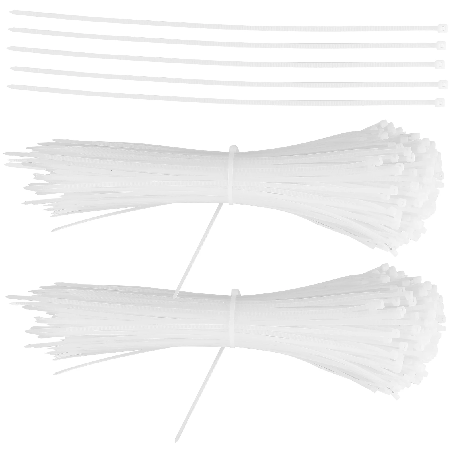 

300 Pcs Self-locking Nylon Ties Industrial Zip Gardening Wire Strong Reusable Reuseable Cable for