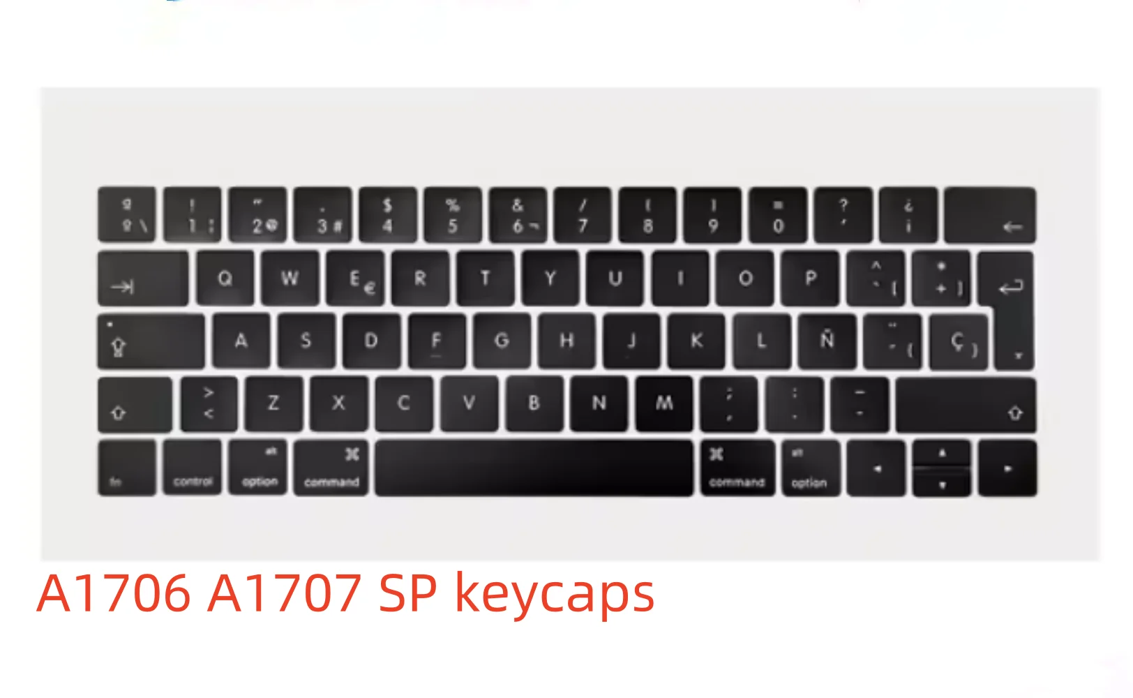 Nowe oryginalne klawisze klawiatury A1706 A1707 Keycap US UK FR SP IT GR RU do MacBook Pro Retina 13" 15" Laptop Key Cap rok 2016 2017 — zdjęcie produktu 3