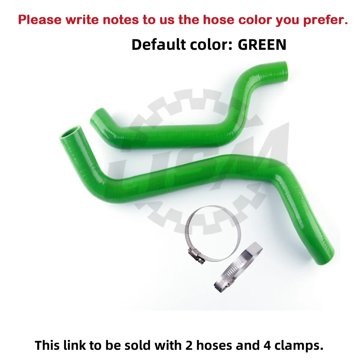 

2PCS 3PLY For 1990-1999 Mitsubishi 3000GT GTO 1991-1996 Dodge Stealth Silicone Radiator Coolant Hose 1992 1993 1994 1995 1996