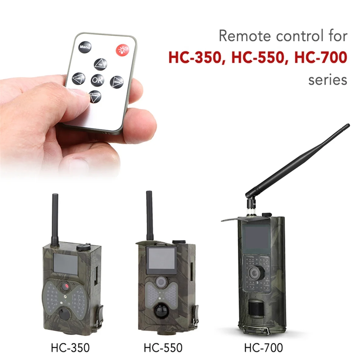 

AA98 Remote Control for Hunting-Trail Game Camera -300 -350 -550 -700 Series