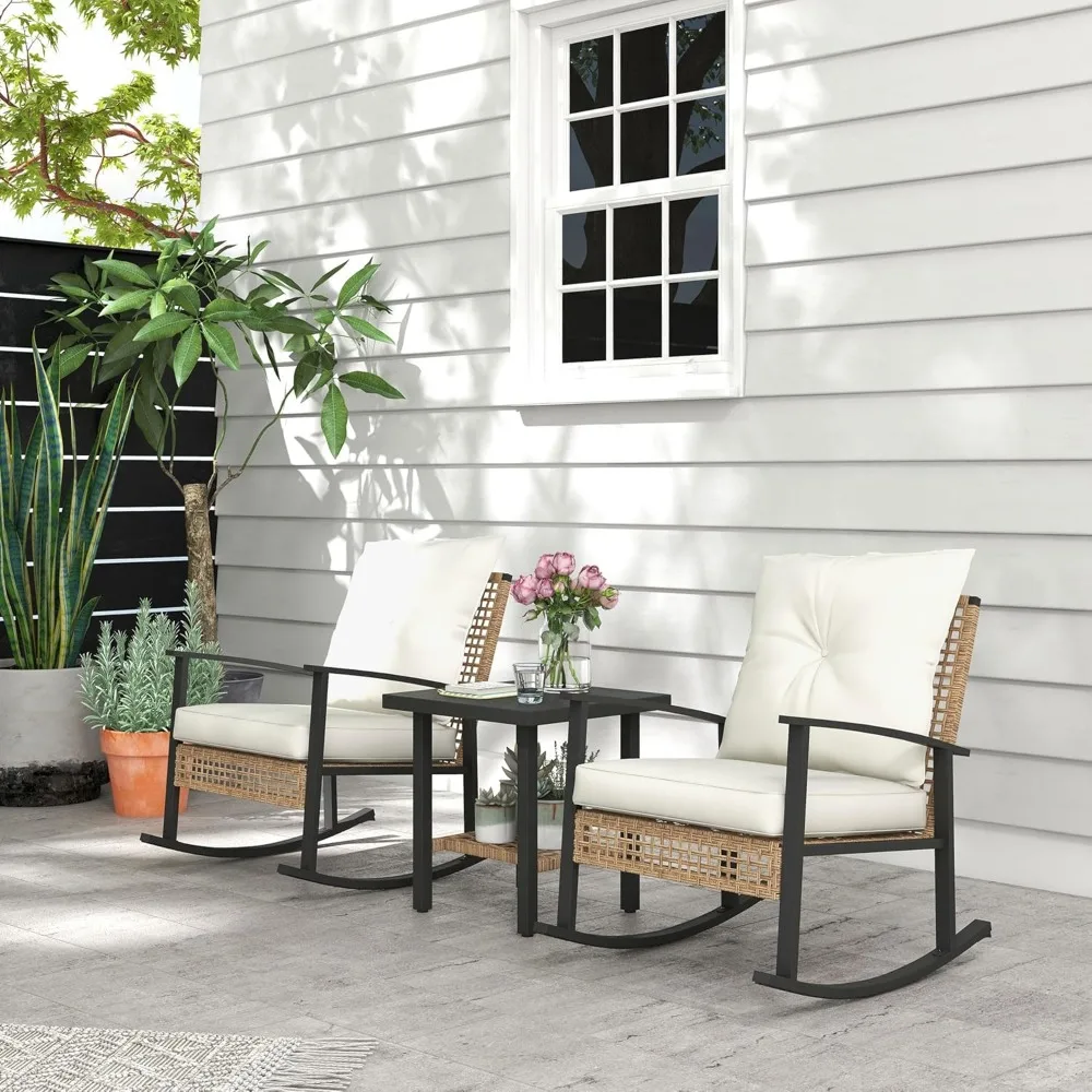 3-Piece Rocking Bistro Set 2