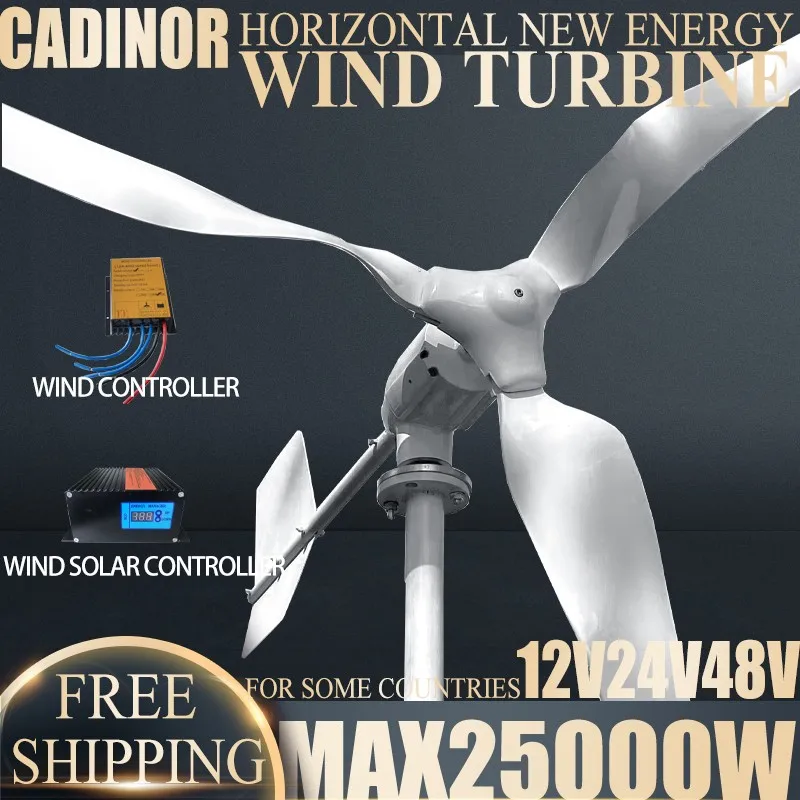 Alternative Energy Generator 20000W Windmills Wind Turbine Generator Home Use Power 12v 24v 48v Free Energy Magnetic Camping