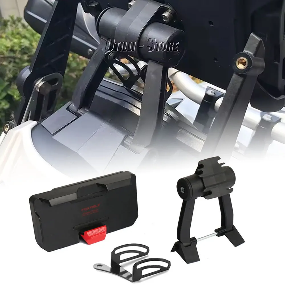 

For 1190 Adventure R 1090 Adventure L 1050 Adventure 1050 ADV Motorcycle GPS Mount Navigation Bracket Holder Phone Bracket Clip