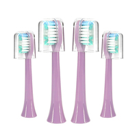 2pc/4pc Electric Tooth Brush Head Replacement for Sarmocare S100 Ultrasonic Sonic Electric Toothbrush Toothbrushes Head