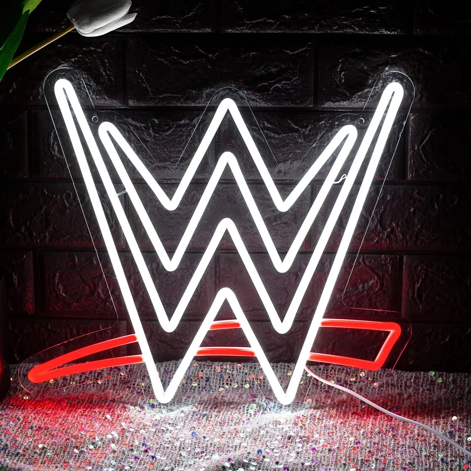 

Wrestling Neon Sports Neon Illuminated Wall Decor USB Powered Casual Place Boxing Gym Bar Games Birthday Matches Party Gifts