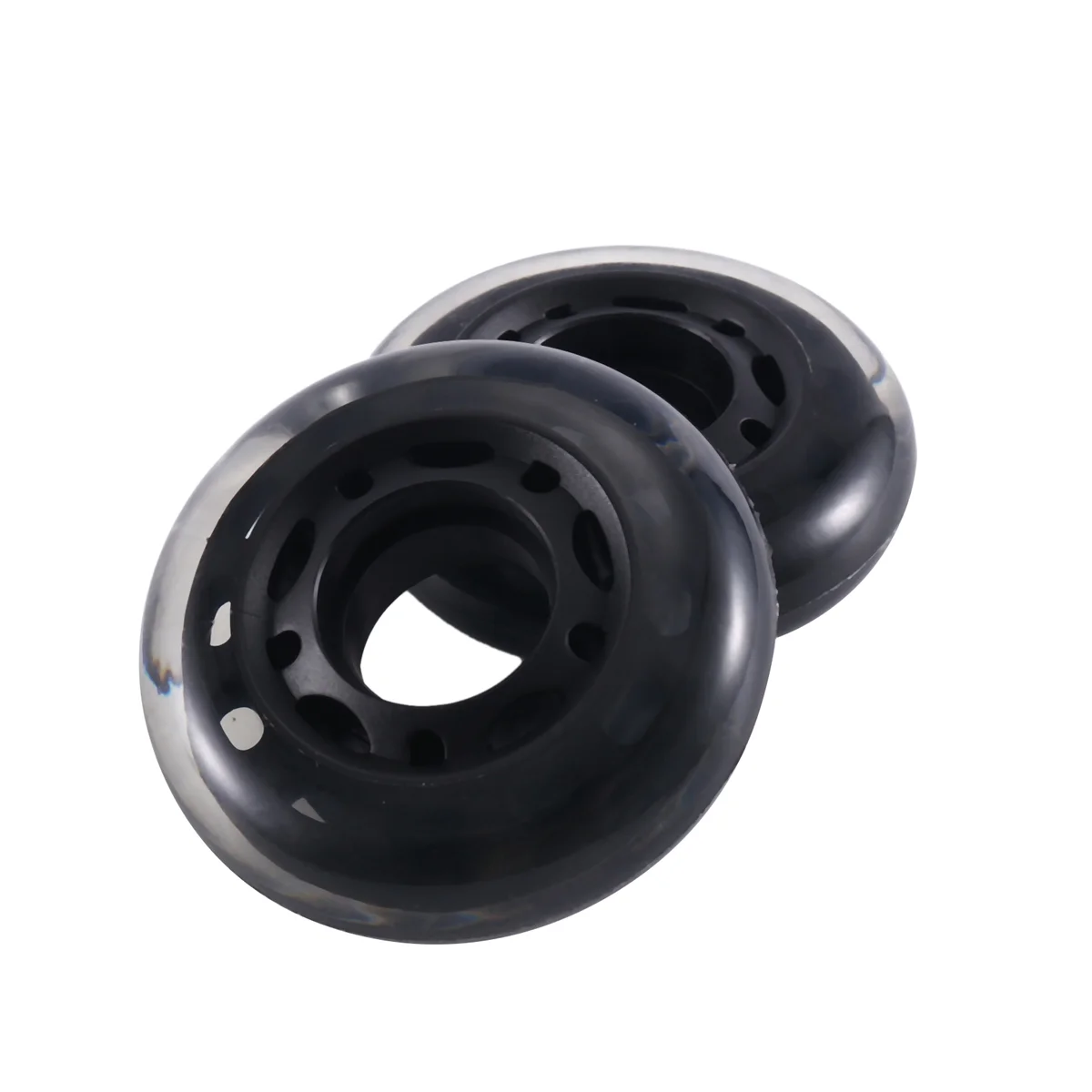 N89R 60Mmx18Mm Luggage Suitcase Replacement Wheels Axles Wrench Deluxe Repair with PU Wheels Carbon Steel Bearings