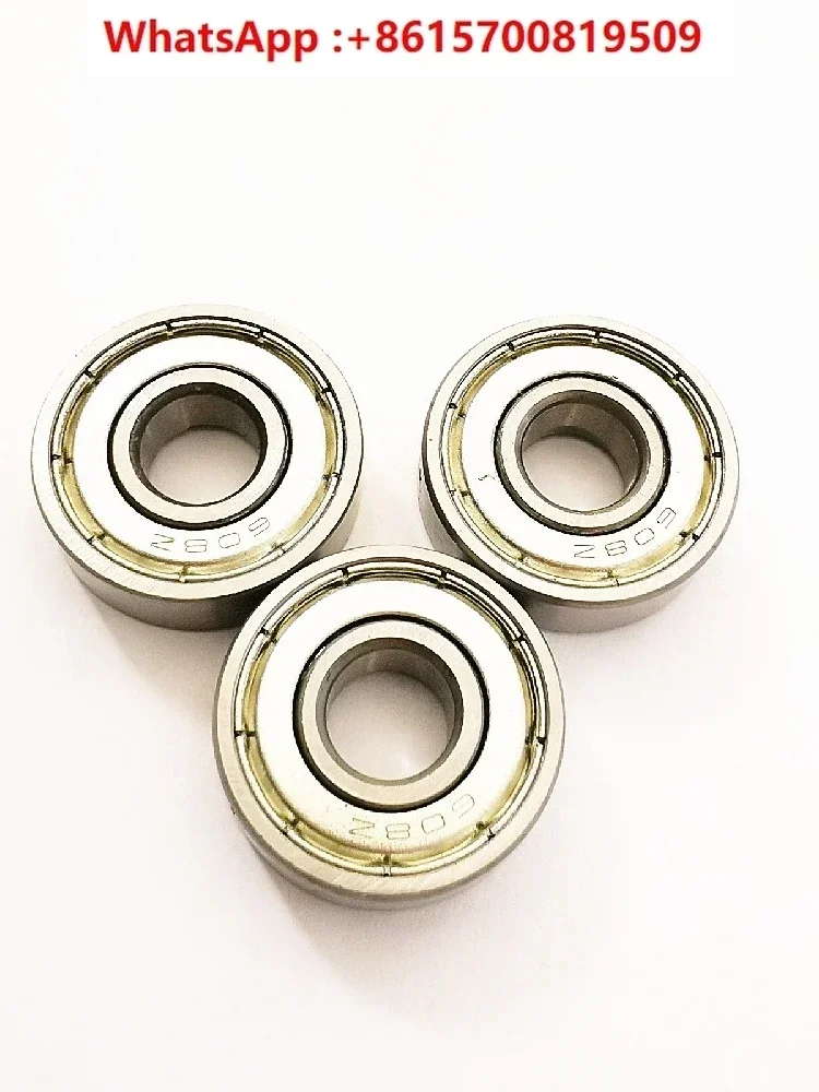 Precision deep groove ball, high speed small bearing 608zz inner diameter 1mm (10PCS)