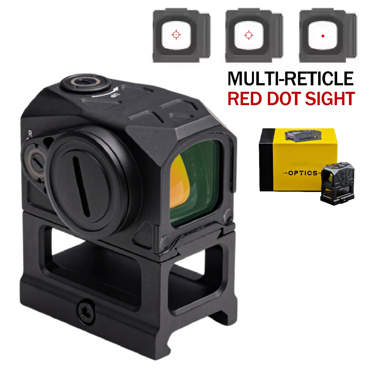 

Original Optics Red Dot Sight Tactical Multi-Reticle Optics Mini Riflescope Airsoft Reflex Sight for Hunting Acsessories