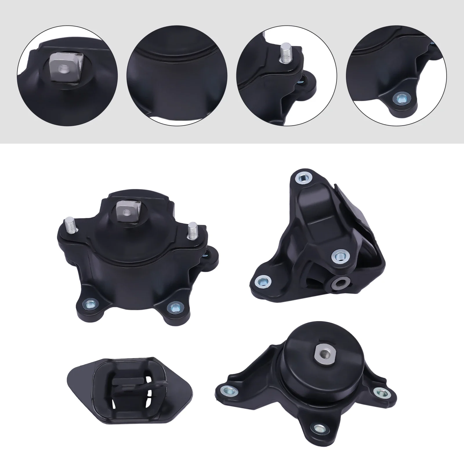 

4PCS Engine Motor Mount Kit for 2008-2015 Honda Accord Acura TSX 2.4L L4, Durable & Smooth, Easy Installation, High Performance