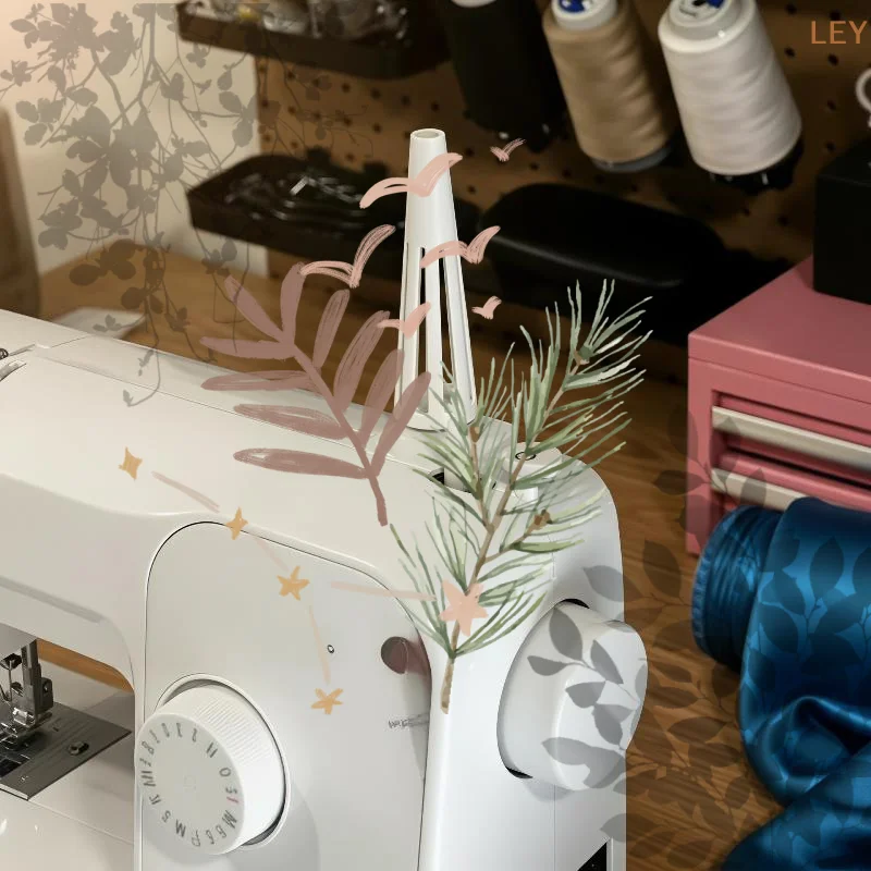 Cone Thread Sewing Machine Spool Stabilizer Holder: For Home/Industrial Accessory