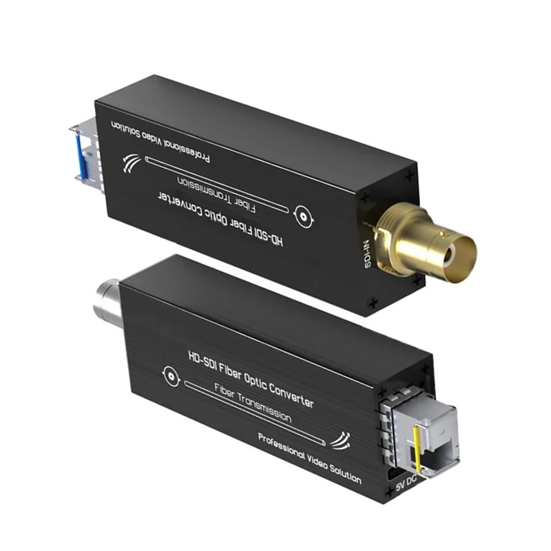 N11R Fiber Converter Mini Type-C Interface DC 5V For Broadcast Level Video Optical Transceiver